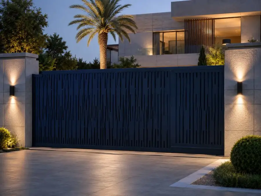 بوابة حديد زخرفية — تصميم 04 — DG-04