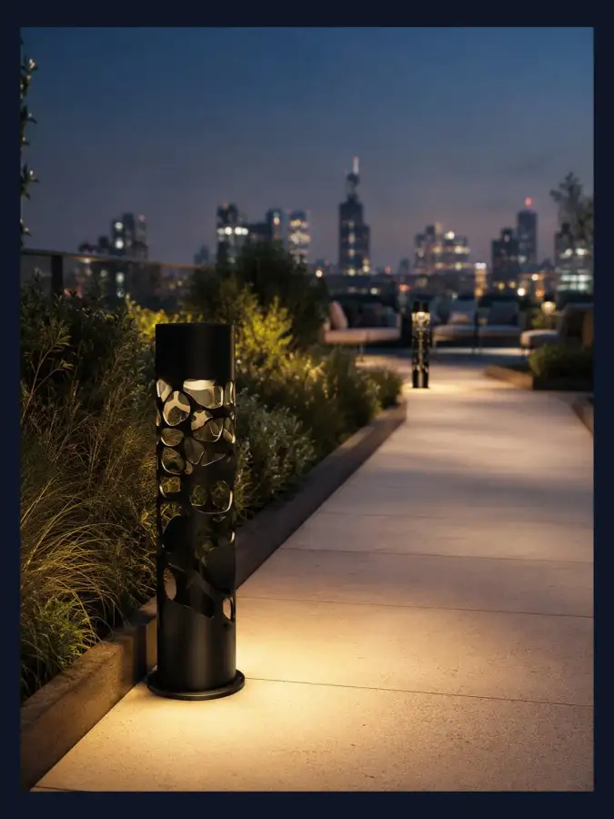 بولارد ممرات LED صناعة سعودية — موديل 15 — WSN-DP-088