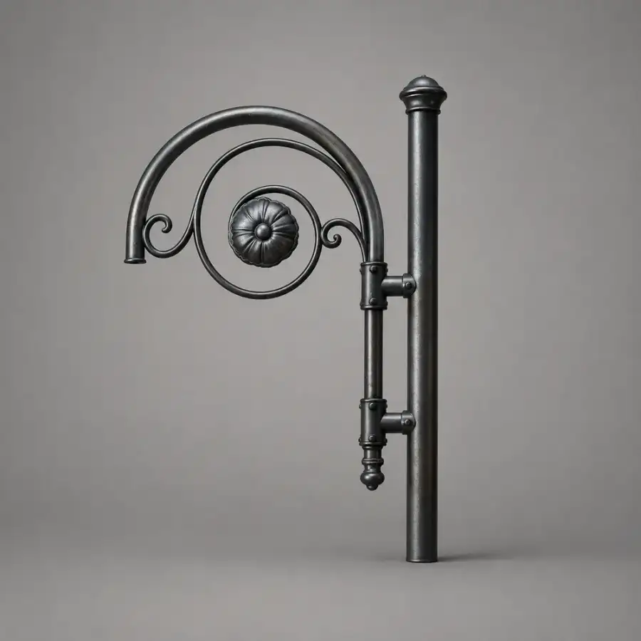 ذراع عمود إنارة ابعاد 1000×630 مم — WSN-PL-0965