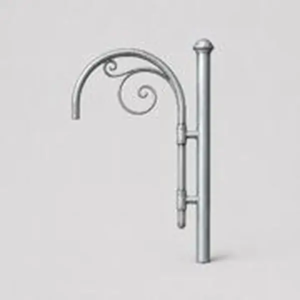 ذراع عمود إنارة احادي، طول1000، عرض630 مم — WSN-PL-0976