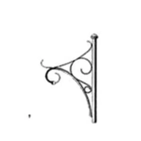 ذراع عمود إنارة ابعاد 500×1250 مم — WSN-PL-0901