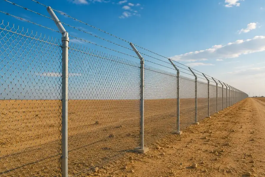 سور شبك محمي — FENCE-01
