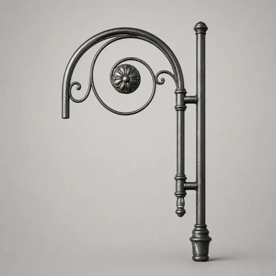 ذراع عمود إنارة ابعاد 1300×815 مم — WSN-PL-0924
