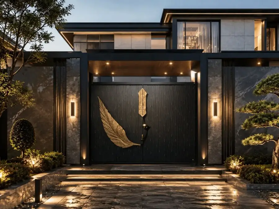 بوابة حديد زخرفية — تصميم 05 — DG-05