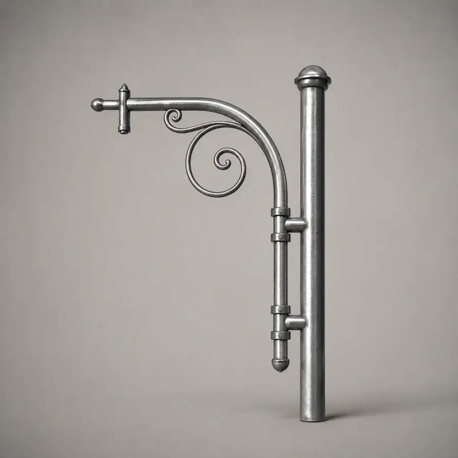 ذراع عمود إنارة احادي، طول1000، عرض650 مم — WSN-PL-0962