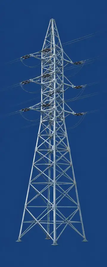 برج كهرباء واتصالات 12.0 م — WSN-TW-12