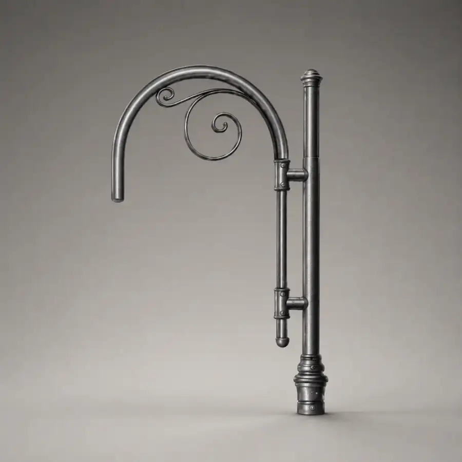 ذراع عمود إنارة طول 1300مم، عرض 815 مم — WSN-PL-0947