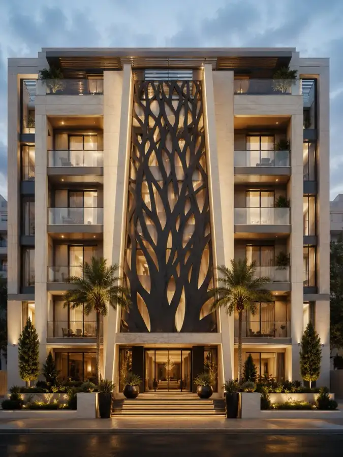 بوابة حديد زخرفية — تصميم 08 — DG-08