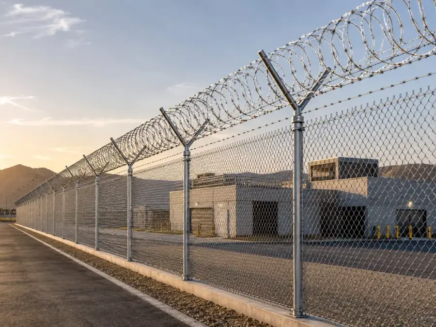 سور أمني بسلك شائك — FENCE-02