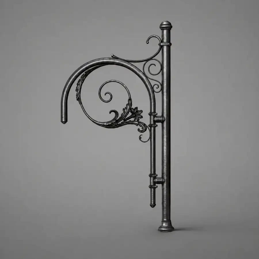 ذراع عمود إنارة احادي، ابعاد 2000×970مم — WSN-PL-0978