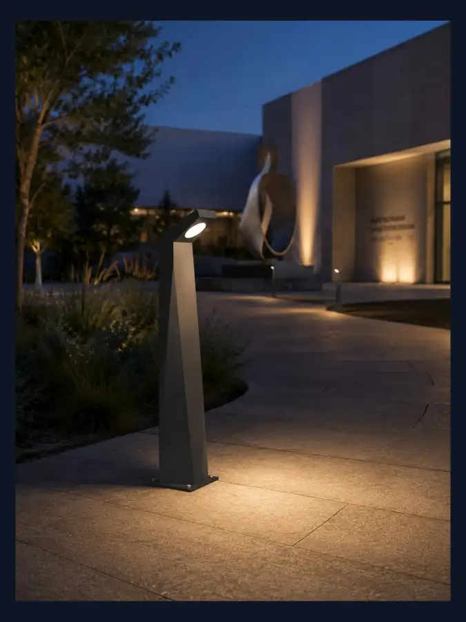 بولارد ممرات LED صناعة سعودية — موديل 16 — WSN-DP-089