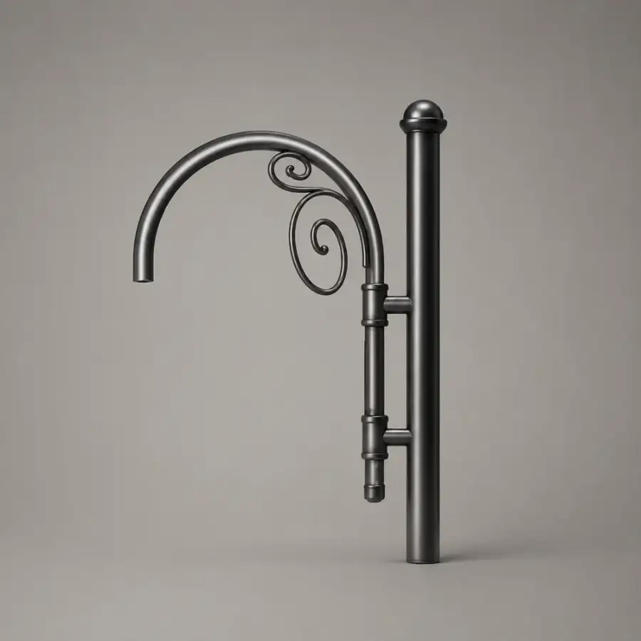 ذراع عمود إنارة احادي، 1000×630 مم — WSN-PL-0971