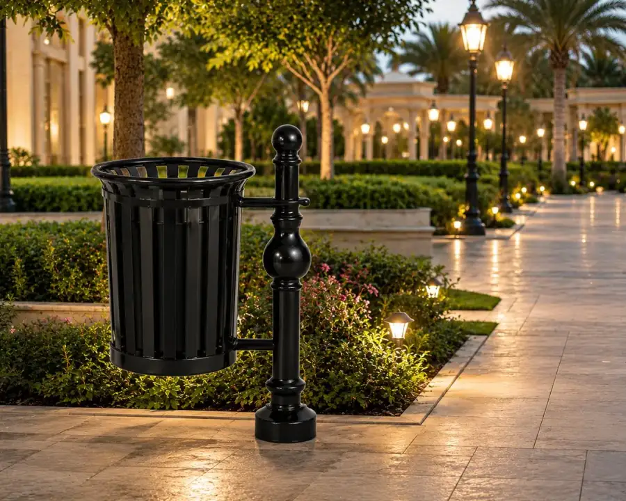 سلة بعمود زخرفي — موديل 06 — WB-06
