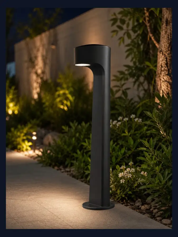 بولارد ممرات LED صناعة سعودية — موديل 20 — WSN-DP-093